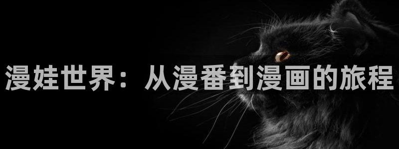 漫蛙漫画网：漫娃世界：从漫番到漫画的旅程